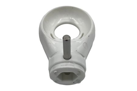 Kunststof oog voor oogwindwerk wit