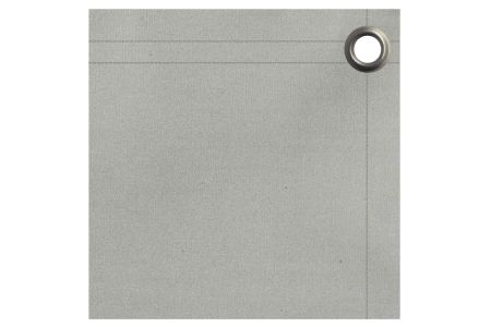 zonweringdoek met zeilringen